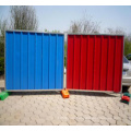 Corrugated Sheet Enclosure Temporary Steel Hoarding Panel